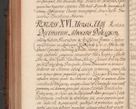 Zdjęcie nr 713 dla obiektu archiwalnego: Acta actorum episcopalium R. D. Constantini Feliciani in Szaniawy Szaniawski, episcopi Cracoviensis, ducis Severiae per annos 1724 - 1727 conscripta. Volumen II