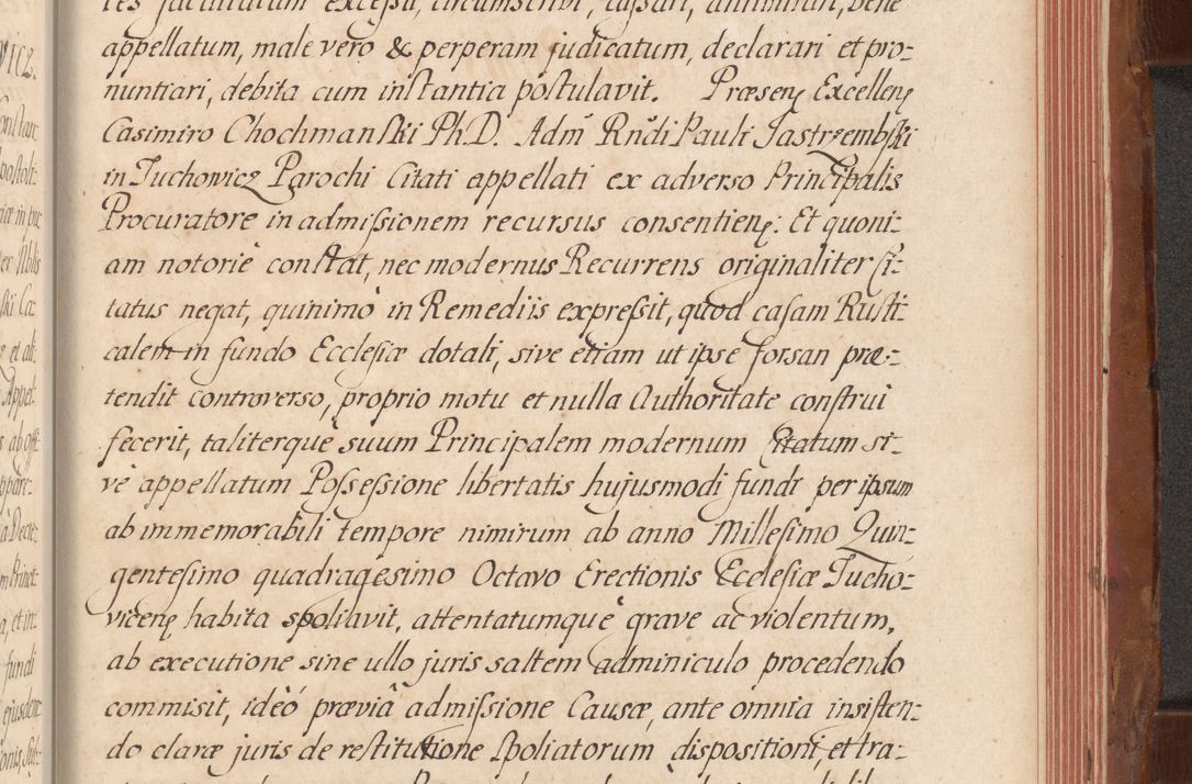 Zdjęcie nr 702 dla obiektu archiwalnego: Acta actorum episcopalium R. D. Constantini Feliciani in Szaniawy Szaniawski, episcopi Cracoviensis, ducis Severiae per annos 1724 - 1727 conscripta. Volumen II