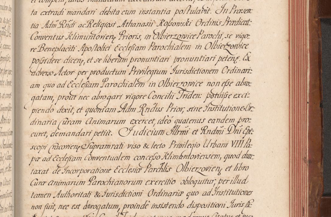 Zdjęcie nr 696 dla obiektu archiwalnego: Acta actorum episcopalium R. D. Constantini Feliciani in Szaniawy Szaniawski, episcopi Cracoviensis, ducis Severiae per annos 1724 - 1727 conscripta. Volumen II