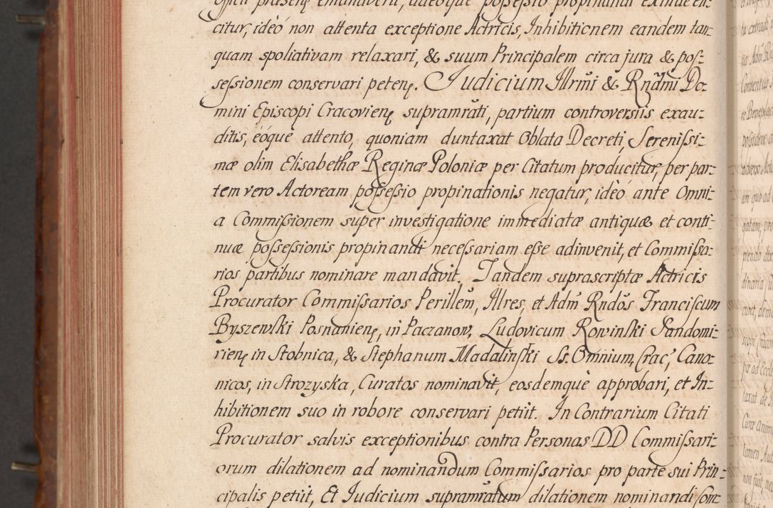 Zdjęcie nr 695 dla obiektu archiwalnego: Acta actorum episcopalium R. D. Constantini Feliciani in Szaniawy Szaniawski, episcopi Cracoviensis, ducis Severiae per annos 1724 - 1727 conscripta. Volumen II