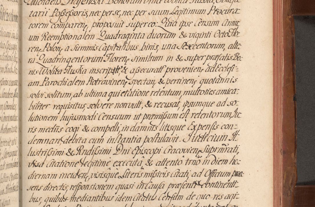 Zdjęcie nr 682 dla obiektu archiwalnego: Acta actorum episcopalium R. D. Constantini Feliciani in Szaniawy Szaniawski, episcopi Cracoviensis, ducis Severiae per annos 1724 - 1727 conscripta. Volumen II
