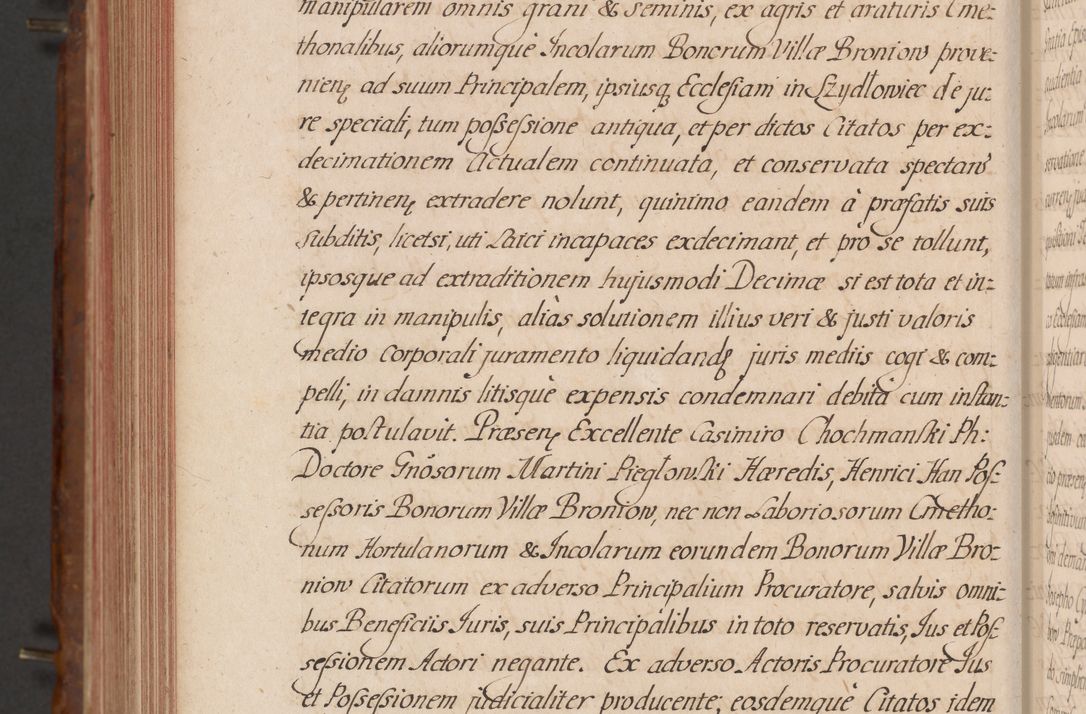 Zdjęcie nr 687 dla obiektu archiwalnego: Acta actorum episcopalium R. D. Constantini Feliciani in Szaniawy Szaniawski, episcopi Cracoviensis, ducis Severiae per annos 1724 - 1727 conscripta. Volumen II