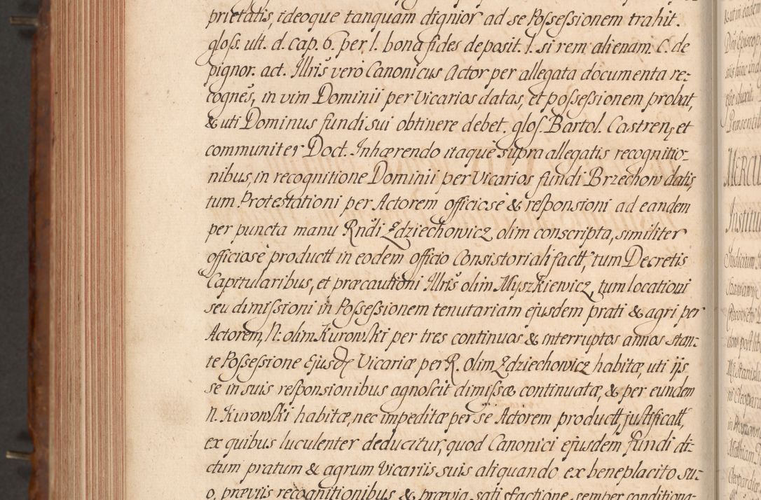 Zdjęcie nr 661 dla obiektu archiwalnego: Acta actorum episcopalium R. D. Constantini Feliciani in Szaniawy Szaniawski, episcopi Cracoviensis, ducis Severiae per annos 1724 - 1727 conscripta. Volumen II