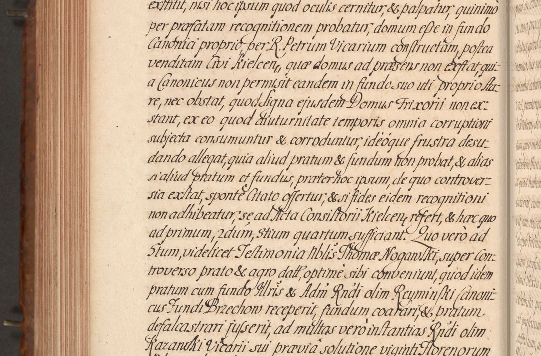 Zdjęcie nr 657 dla obiektu archiwalnego: Acta actorum episcopalium R. D. Constantini Feliciani in Szaniawy Szaniawski, episcopi Cracoviensis, ducis Severiae per annos 1724 - 1727 conscripta. Volumen II