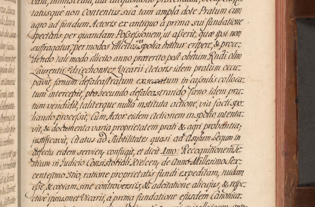 Zdjęcie nr 656 dla obiektu archiwalnego: Acta actorum episcopalium R. D. Constantini Feliciani in Szaniawy Szaniawski, episcopi Cracoviensis, ducis Severiae per annos 1724 - 1727 conscripta. Volumen II