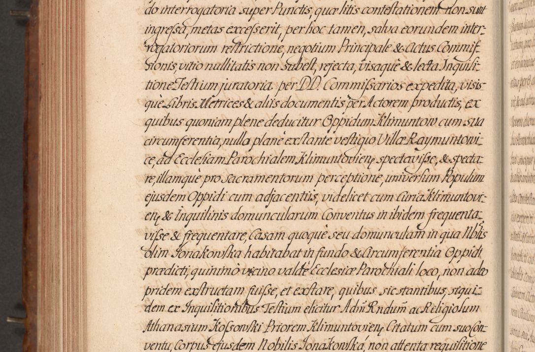 Zdjęcie nr 645 dla obiektu archiwalnego: Acta actorum episcopalium R. D. Constantini Feliciani in Szaniawy Szaniawski, episcopi Cracoviensis, ducis Severiae per annos 1724 - 1727 conscripta. Volumen II