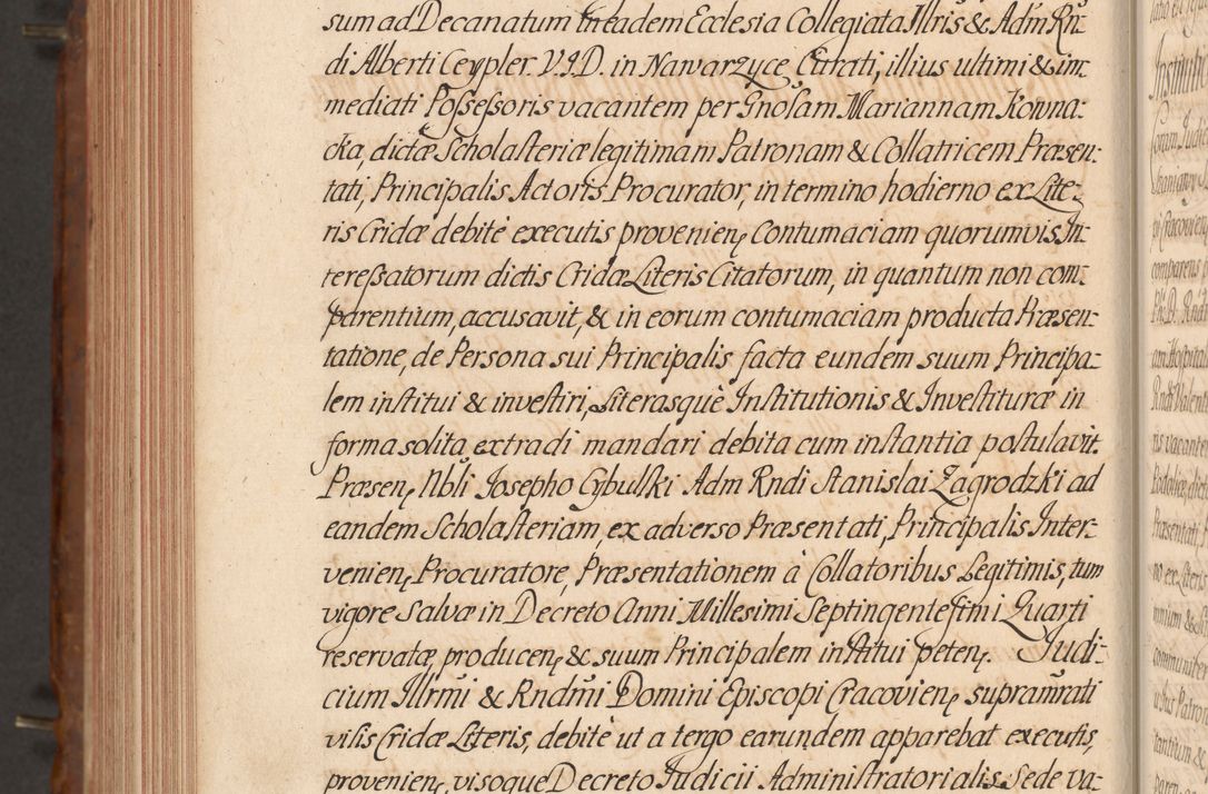 Zdjęcie nr 647 dla obiektu archiwalnego: Acta actorum episcopalium R. D. Constantini Feliciani in Szaniawy Szaniawski, episcopi Cracoviensis, ducis Severiae per annos 1724 - 1727 conscripta. Volumen II