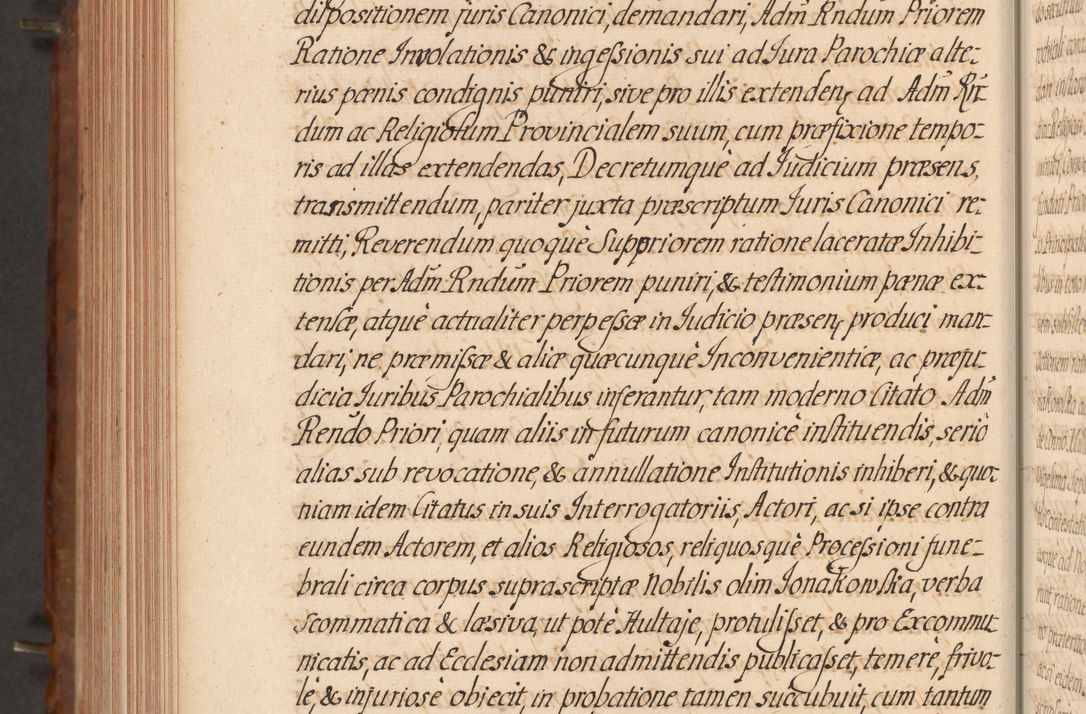Zdjęcie nr 643 dla obiektu archiwalnego: Acta actorum episcopalium R. D. Constantini Feliciani in Szaniawy Szaniawski, episcopi Cracoviensis, ducis Severiae per annos 1724 - 1727 conscripta. Volumen II