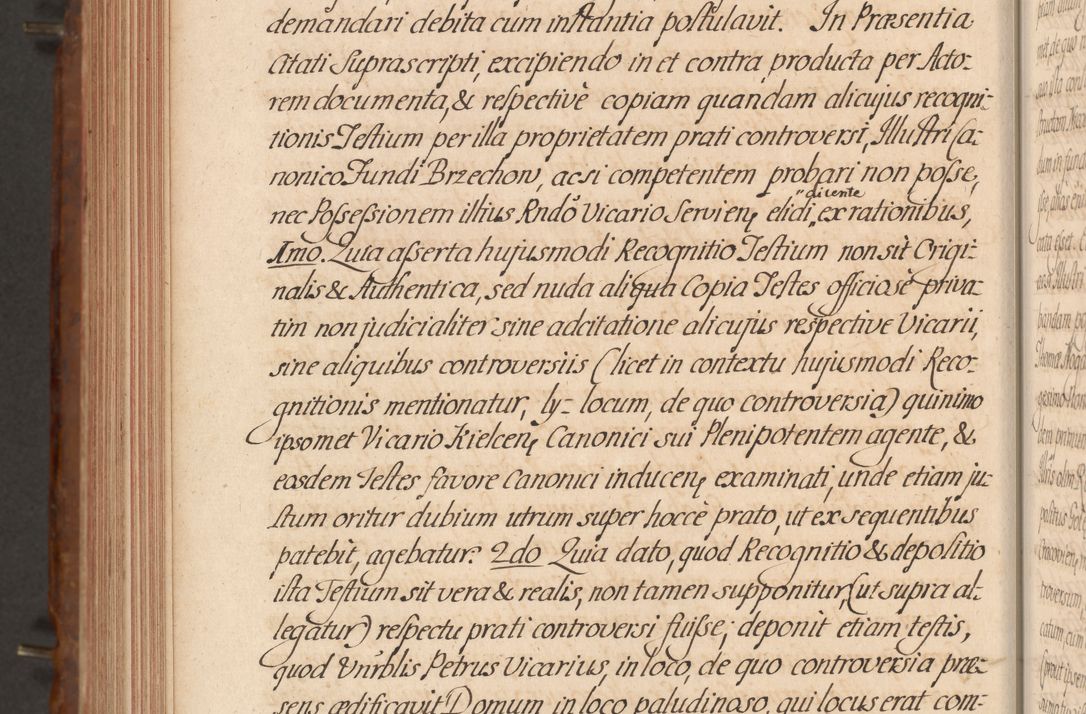 Zdjęcie nr 635 dla obiektu archiwalnego: Acta actorum episcopalium R. D. Constantini Feliciani in Szaniawy Szaniawski, episcopi Cracoviensis, ducis Severiae per annos 1724 - 1727 conscripta. Volumen II