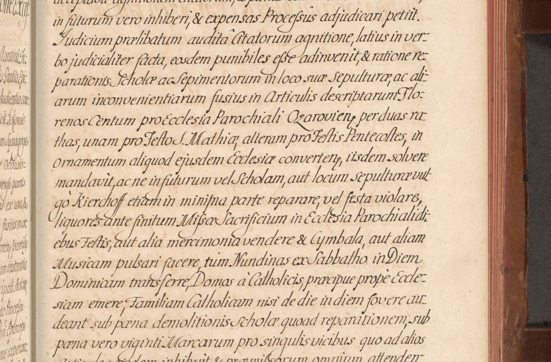 Zdjęcie nr 628 dla obiektu archiwalnego: Acta actorum episcopalium R. D. Constantini Feliciani in Szaniawy Szaniawski, episcopi Cracoviensis, ducis Severiae per annos 1724 - 1727 conscripta. Volumen II