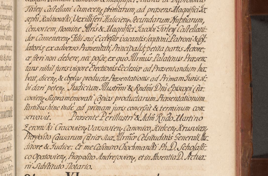Zdjęcie nr 614 dla obiektu archiwalnego: Acta actorum episcopalium R. D. Constantini Feliciani in Szaniawy Szaniawski, episcopi Cracoviensis, ducis Severiae per annos 1724 - 1727 conscripta. Volumen II
