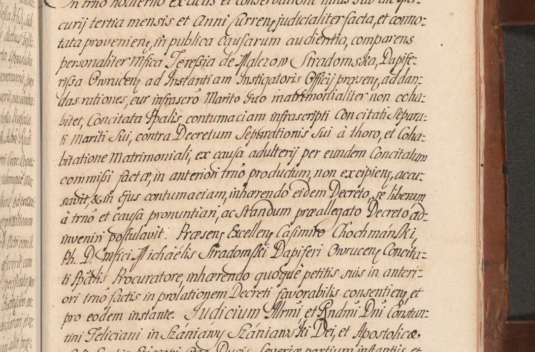 Zdjęcie nr 829 dla obiektu archiwalnego: Acta actorum episcopalium R. D. Constantini Feliciani in Szaniawy Szaniawski, episcopi Cracoviensis, ducis Severiae per annos 1724 - 1727 conscripta. Volumen II