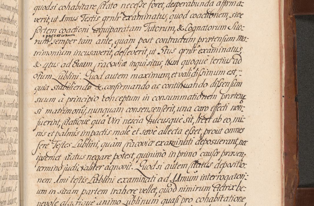 Zdjęcie nr 825 dla obiektu archiwalnego: Acta actorum episcopalium R. D. Constantini Feliciani in Szaniawy Szaniawski, episcopi Cracoviensis, ducis Severiae per annos 1724 - 1727 conscripta. Volumen II