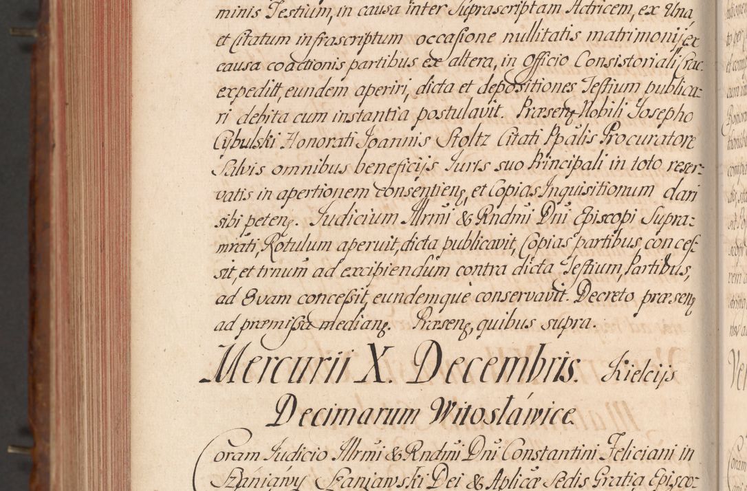 Zdjęcie nr 822 dla obiektu archiwalnego: Acta actorum episcopalium R. D. Constantini Feliciani in Szaniawy Szaniawski, episcopi Cracoviensis, ducis Severiae per annos 1724 - 1727 conscripta. Volumen II