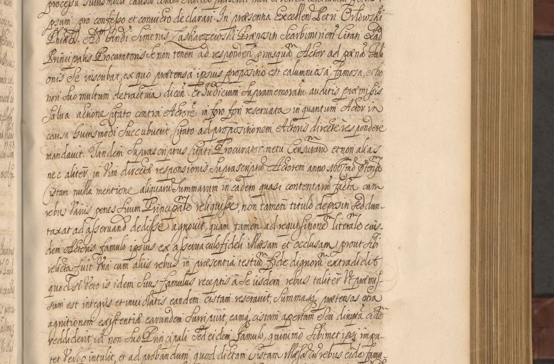 Zdjęcie nr 204 dla obiektu archiwalnego: Acta actorum episcopalium R. D. Andreae Trzebicki ab anno 1670 ad annum 1675 mensem Martinum acticatorum Volumen V