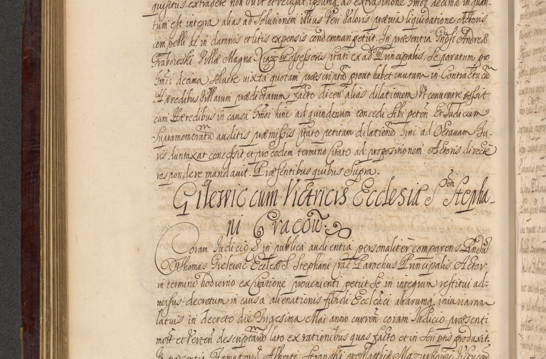 Zdjęcie nr 205 dla obiektu archiwalnego: Acta actorum episcopalium R. D. Andreae Trzebicki ab anno 1670 ad annum 1675 mensem Martinum acticatorum Volumen V