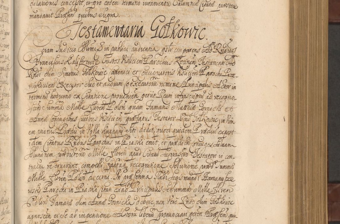 Zdjęcie nr 196 dla obiektu archiwalnego: Acta actorum episcopalium R. D. Andreae Trzebicki ab anno 1670 ad annum 1675 mensem Martinum acticatorum Volumen V
