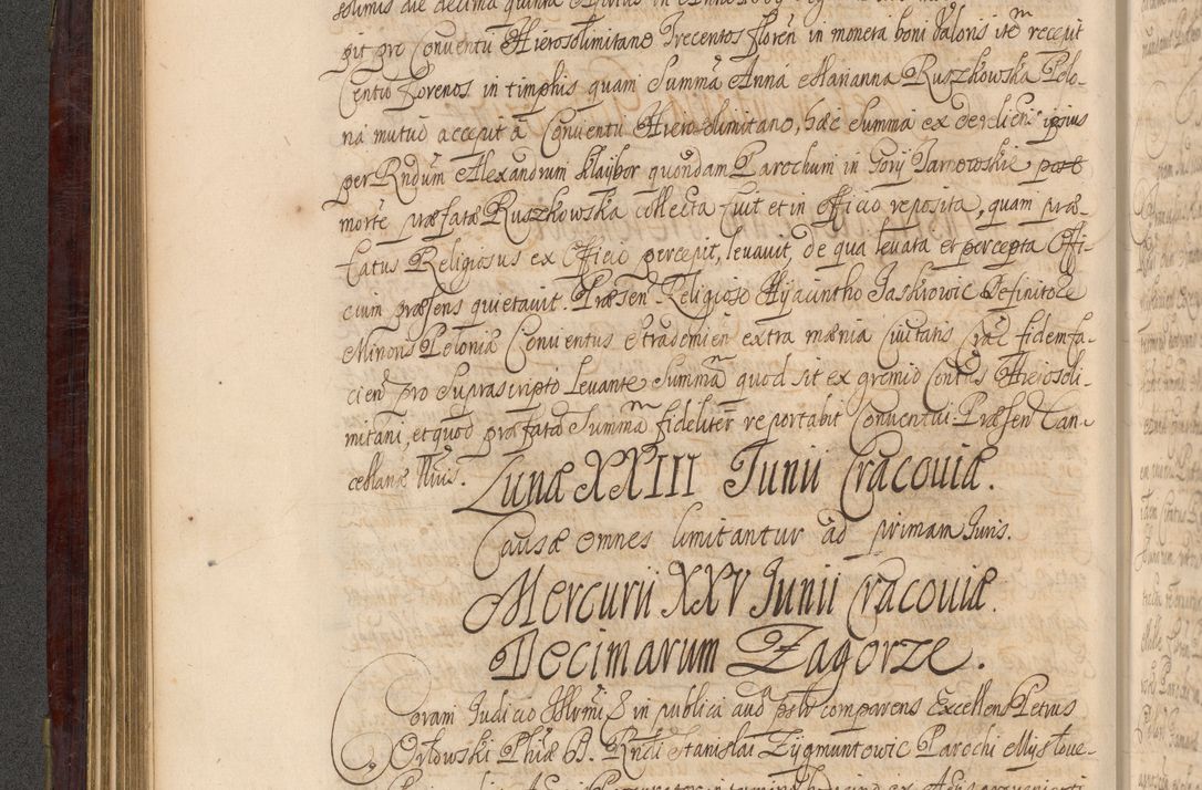 Zdjęcie nr 195 dla obiektu archiwalnego: Acta actorum episcopalium R. D. Andreae Trzebicki ab anno 1670 ad annum 1675 mensem Martinum acticatorum Volumen V