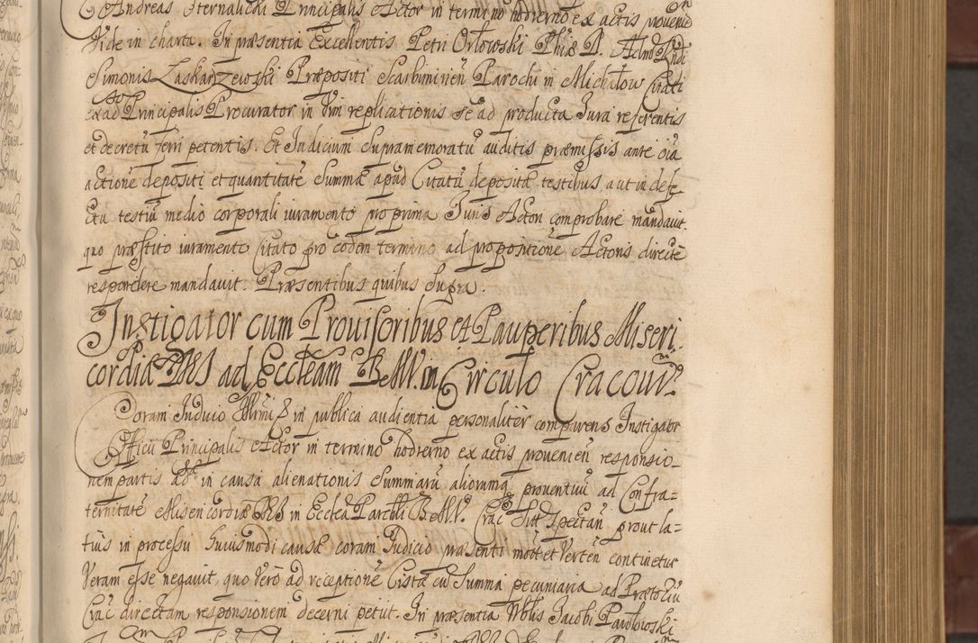 Zdjęcie nr 184 dla obiektu archiwalnego: Acta actorum episcopalium R. D. Andreae Trzebicki ab anno 1670 ad annum 1675 mensem Martinum acticatorum Volumen V