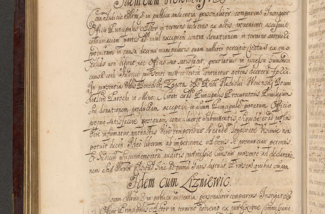 Zdjęcie nr 185 dla obiektu archiwalnego: Acta actorum episcopalium R. D. Andreae Trzebicki ab anno 1670 ad annum 1675 mensem Martinum acticatorum Volumen V