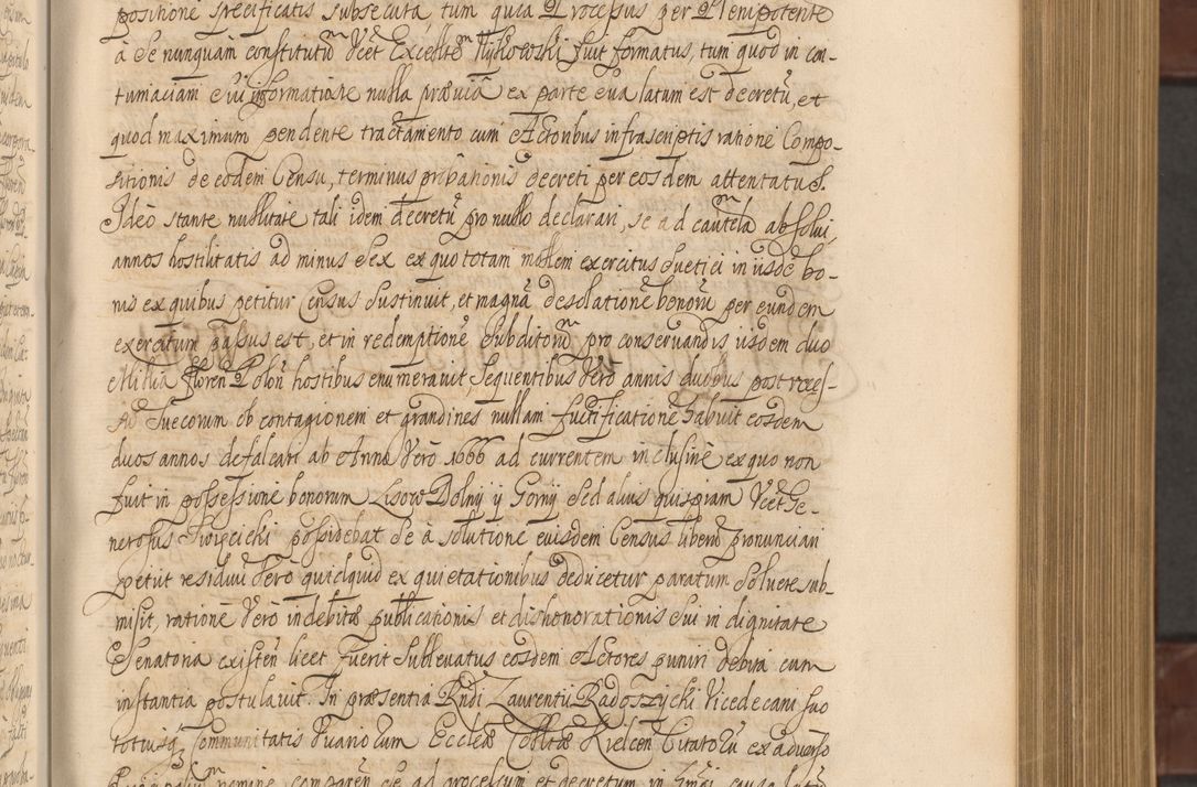 Zdjęcie nr 174 dla obiektu archiwalnego: Acta actorum episcopalium R. D. Andreae Trzebicki ab anno 1670 ad annum 1675 mensem Martinum acticatorum Volumen V