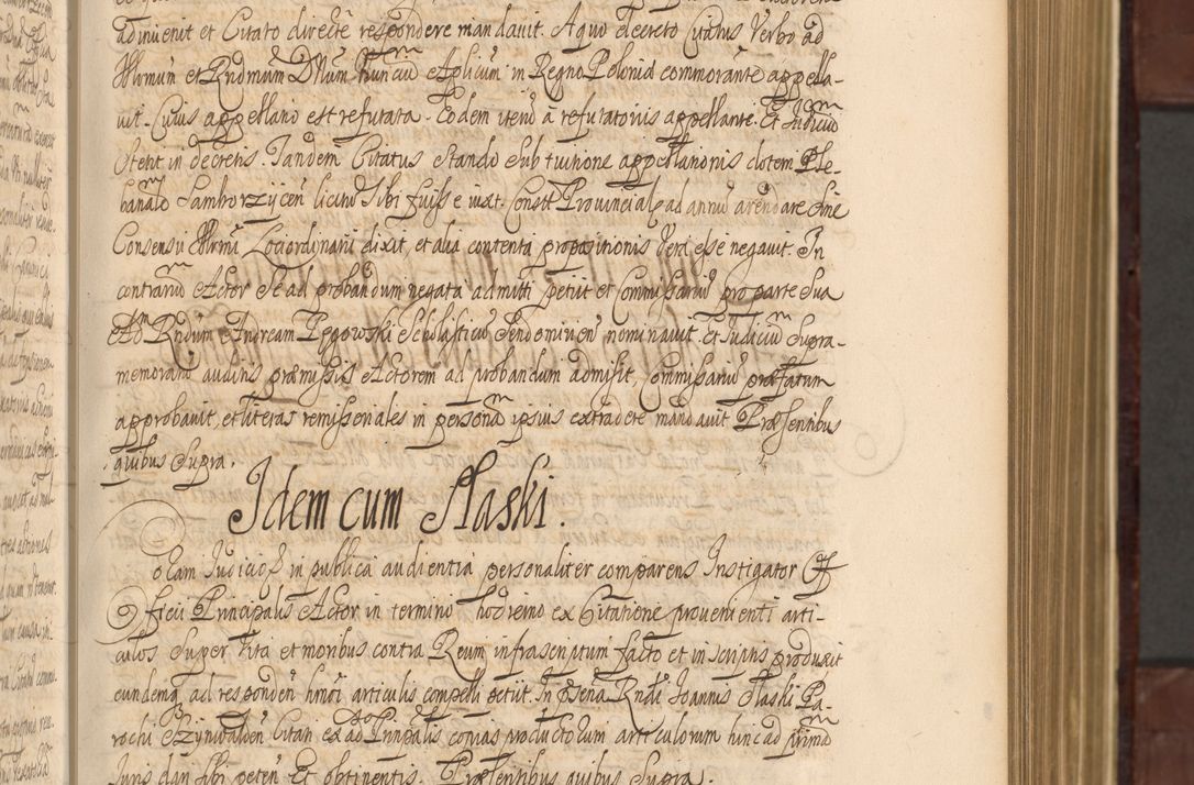Zdjęcie nr 156 dla obiektu archiwalnego: Acta actorum episcopalium R. D. Andreae Trzebicki ab anno 1670 ad annum 1675 mensem Martinum acticatorum Volumen V