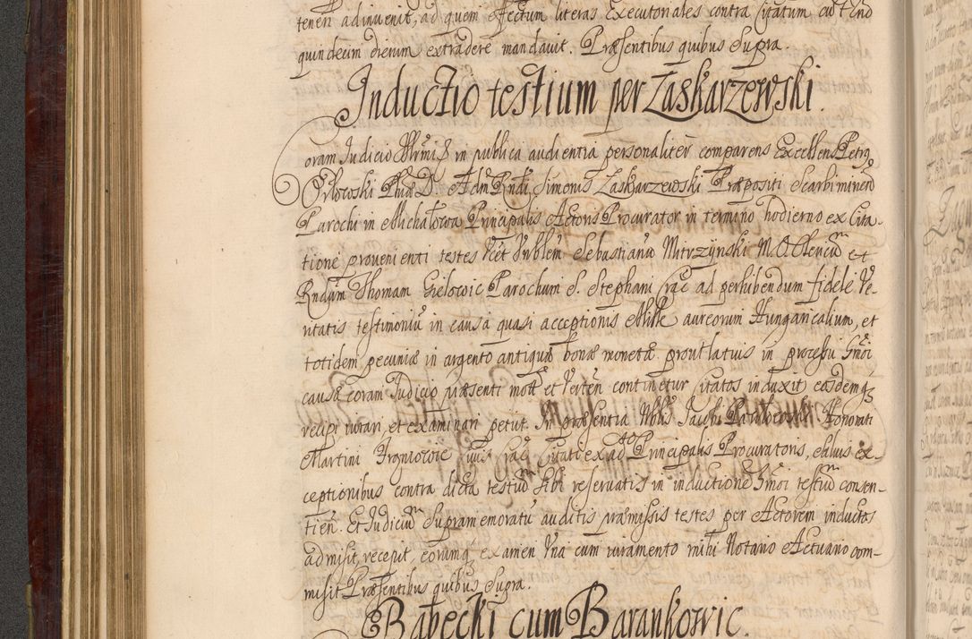 Zdjęcie nr 161 dla obiektu archiwalnego: Acta actorum episcopalium R. D. Andreae Trzebicki ab anno 1670 ad annum 1675 mensem Martinum acticatorum Volumen V