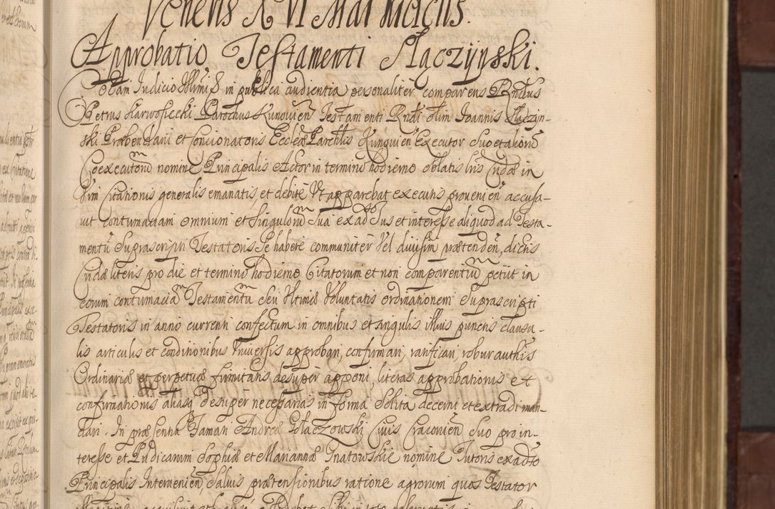 Zdjęcie nr 146 dla obiektu archiwalnego: Acta actorum episcopalium R. D. Andreae Trzebicki ab anno 1670 ad annum 1675 mensem Martinum acticatorum Volumen V