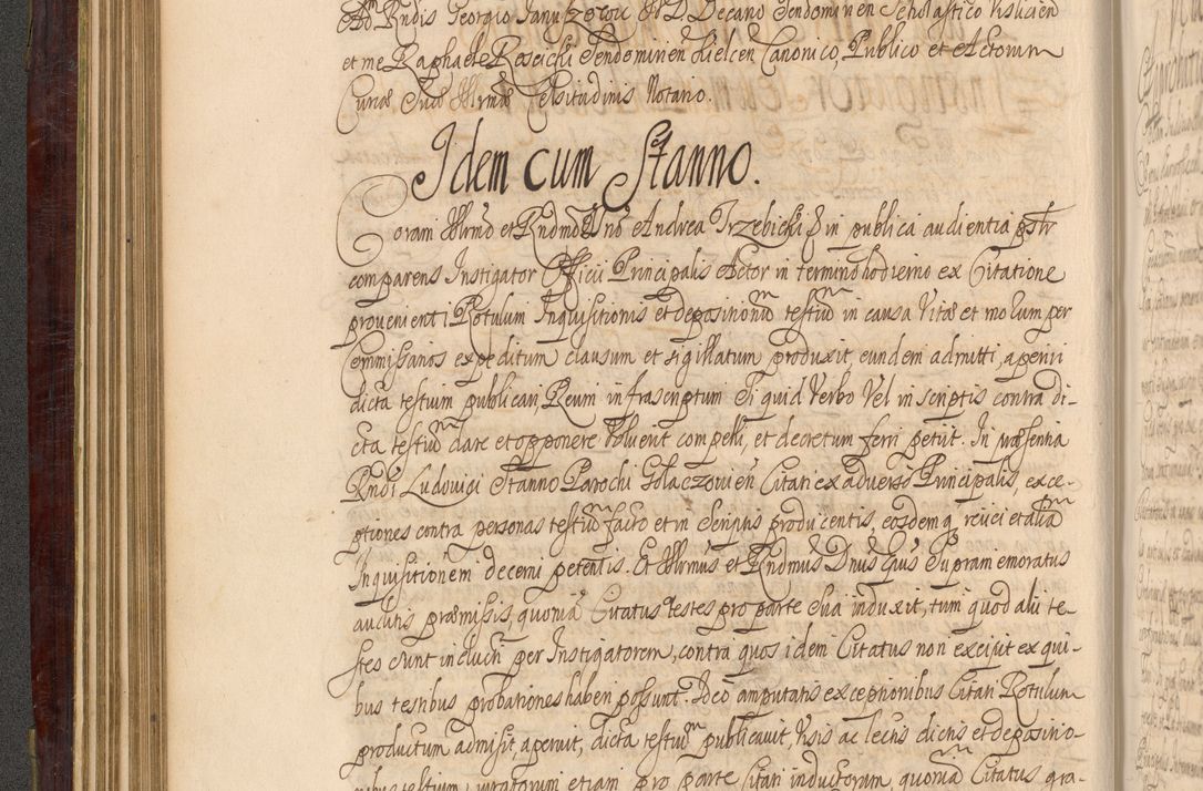 Zdjęcie nr 145 dla obiektu archiwalnego: Acta actorum episcopalium R. D. Andreae Trzebicki ab anno 1670 ad annum 1675 mensem Martinum acticatorum Volumen V