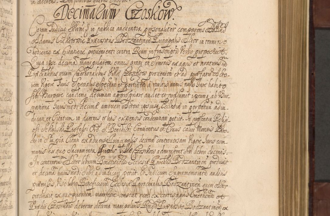 Zdjęcie nr 124 dla obiektu archiwalnego: Acta actorum episcopalium R. D. Andreae Trzebicki ab anno 1670 ad annum 1675 mensem Martinum acticatorum Volumen V