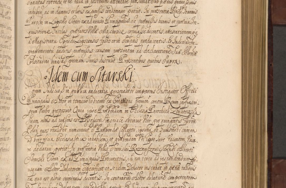 Zdjęcie nr 126 dla obiektu archiwalnego: Acta actorum episcopalium R. D. Andreae Trzebicki ab anno 1670 ad annum 1675 mensem Martinum acticatorum Volumen V