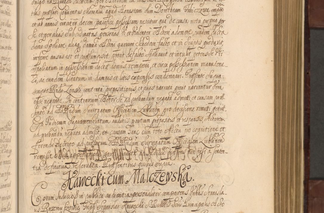 Zdjęcie nr 112 dla obiektu archiwalnego: Acta actorum episcopalium R. D. Andreae Trzebicki ab anno 1670 ad annum 1675 mensem Martinum acticatorum Volumen V