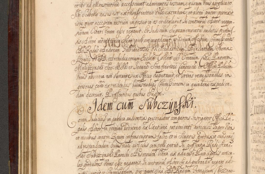 Zdjęcie nr 115 dla obiektu archiwalnego: Acta actorum episcopalium R. D. Andreae Trzebicki ab anno 1670 ad annum 1675 mensem Martinum acticatorum Volumen V