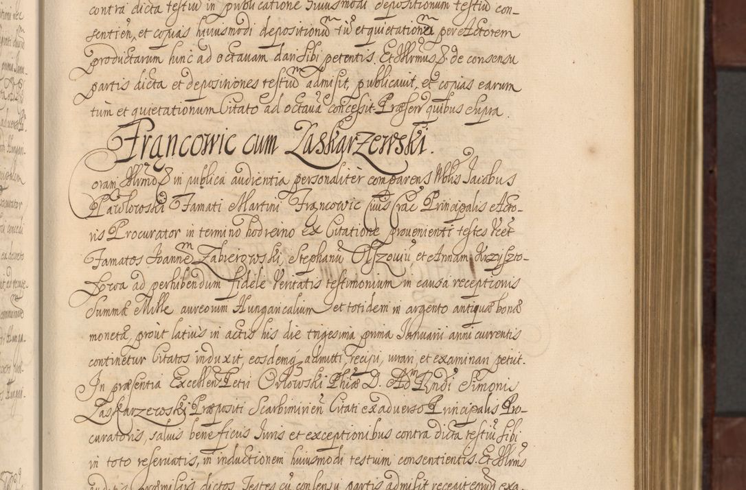 Zdjęcie nr 92 dla obiektu archiwalnego: Acta actorum episcopalium R. D. Andreae Trzebicki ab anno 1670 ad annum 1675 mensem Martinum acticatorum Volumen V