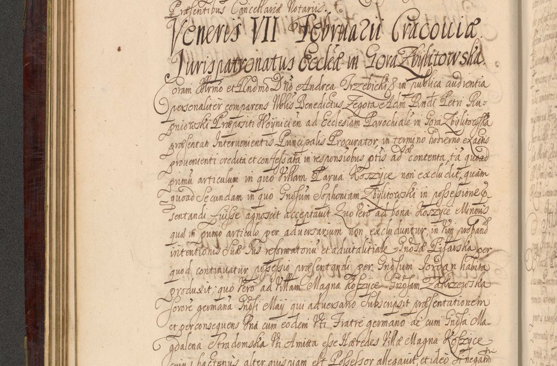 Zdjęcie nr 89 dla obiektu archiwalnego: Acta actorum episcopalium R. D. Andreae Trzebicki ab anno 1670 ad annum 1675 mensem Martinum acticatorum Volumen V