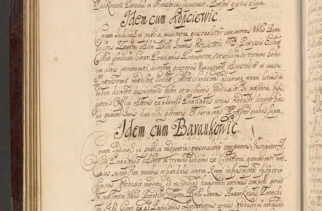 Zdjęcie nr 85 dla obiektu archiwalnego: Acta actorum episcopalium R. D. Andreae Trzebicki ab anno 1670 ad annum 1675 mensem Martinum acticatorum Volumen V