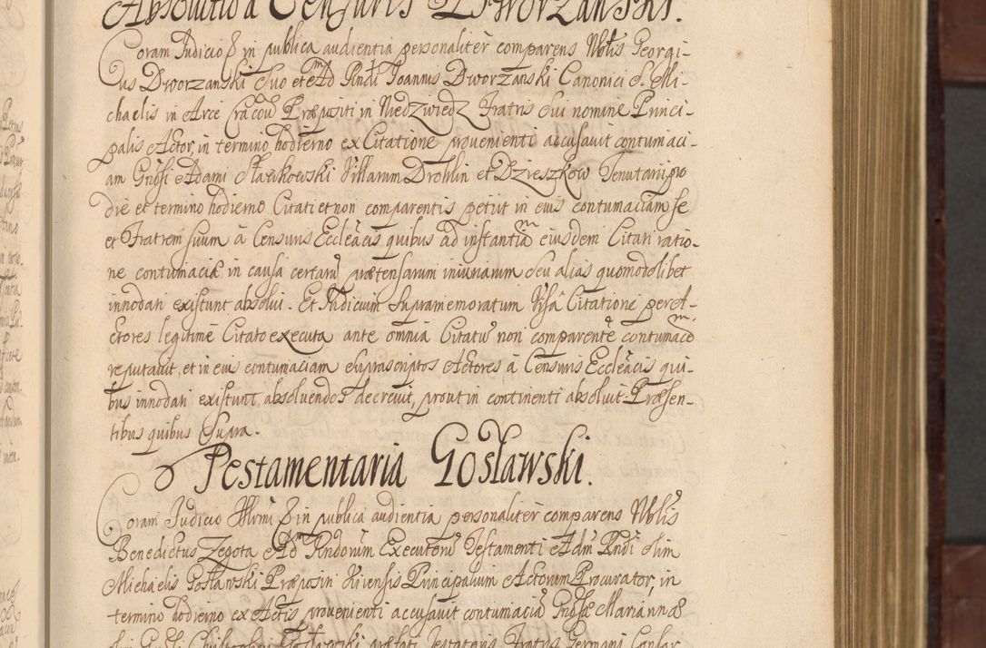 Zdjęcie nr 82 dla obiektu archiwalnego: Acta actorum episcopalium R. D. Andreae Trzebicki ab anno 1670 ad annum 1675 mensem Martinum acticatorum Volumen V