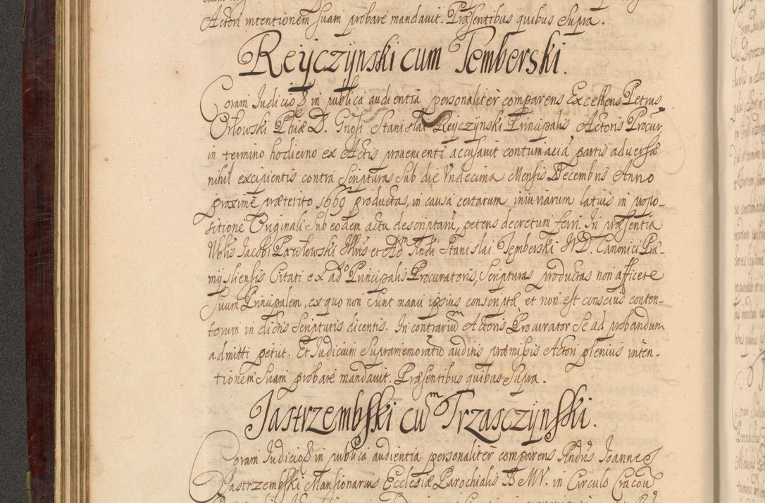 Zdjęcie nr 81 dla obiektu archiwalnego: Acta actorum episcopalium R. D. Andreae Trzebicki ab anno 1670 ad annum 1675 mensem Martinum acticatorum Volumen V