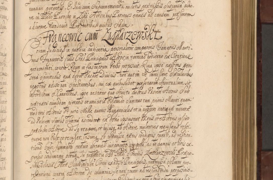 Zdjęcie nr 80 dla obiektu archiwalnego: Acta actorum episcopalium R. D. Andreae Trzebicki ab anno 1670 ad annum 1675 mensem Martinum acticatorum Volumen V