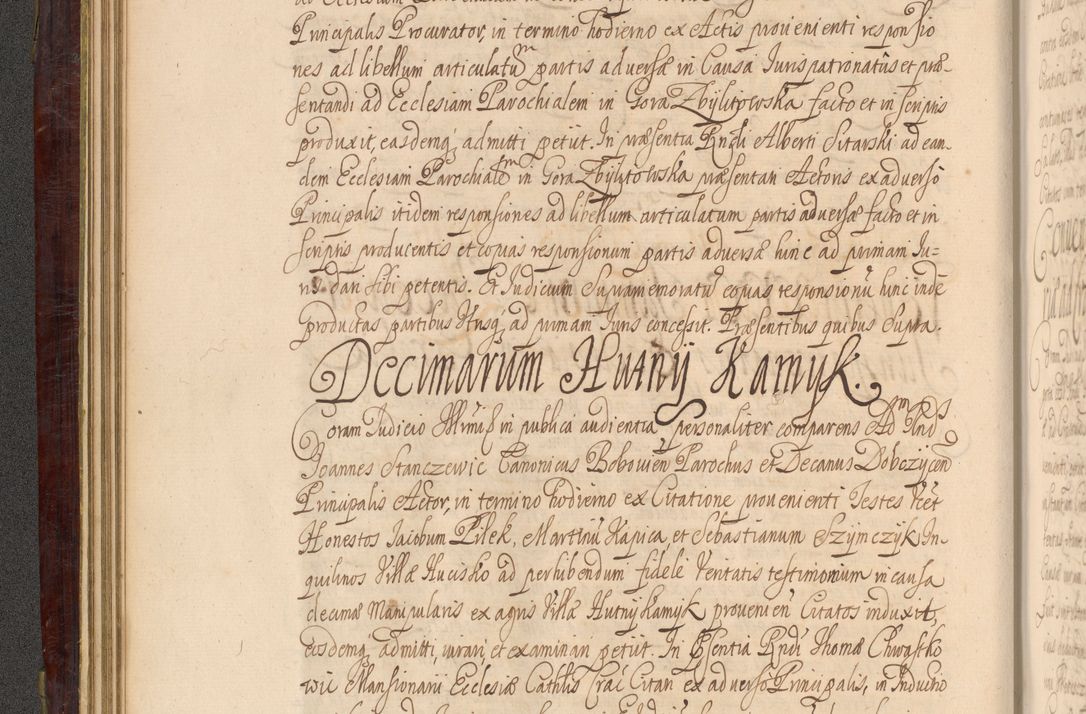 Zdjęcie nr 75 dla obiektu archiwalnego: Acta actorum episcopalium R. D. Andreae Trzebicki ab anno 1670 ad annum 1675 mensem Martinum acticatorum Volumen V
