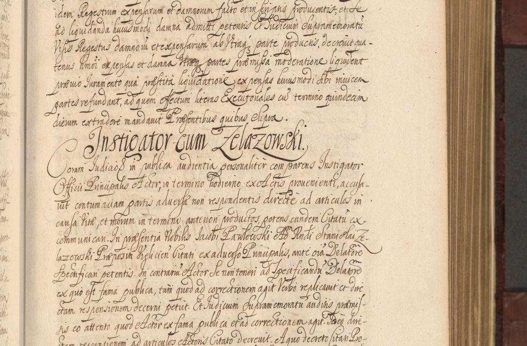 Zdjęcie nr 72 dla obiektu archiwalnego: Acta actorum episcopalium R. D. Andreae Trzebicki ab anno 1670 ad annum 1675 mensem Martinum acticatorum Volumen V