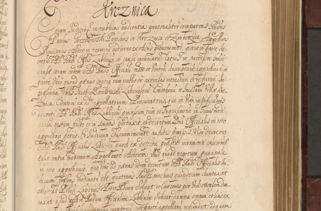 Zdjęcie nr 68 dla obiektu archiwalnego: Acta actorum episcopalium R. D. Andreae Trzebicki ab anno 1670 ad annum 1675 mensem Martinum acticatorum Volumen V