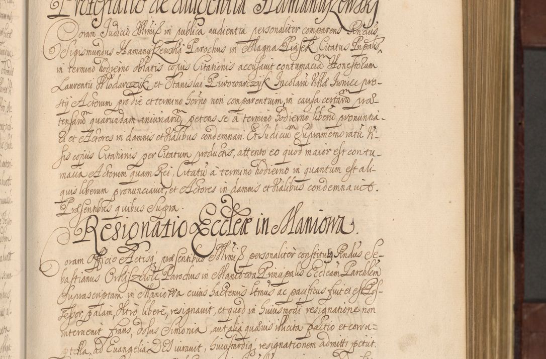 Zdjęcie nr 64 dla obiektu archiwalnego: Acta actorum episcopalium R. D. Andreae Trzebicki ab anno 1670 ad annum 1675 mensem Martinum acticatorum Volumen V