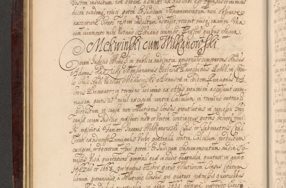 Zdjęcie nr 53 dla obiektu archiwalnego: Acta actorum episcopalium R. D. Andreae Trzebicki ab anno 1670 ad annum 1675 mensem Martinum acticatorum Volumen V