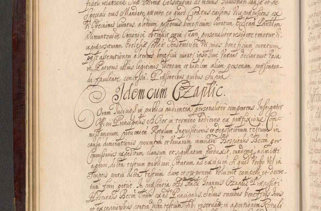 Zdjęcie nr 55 dla obiektu archiwalnego: Acta actorum episcopalium R. D. Andreae Trzebicki ab anno 1670 ad annum 1675 mensem Martinum acticatorum Volumen V