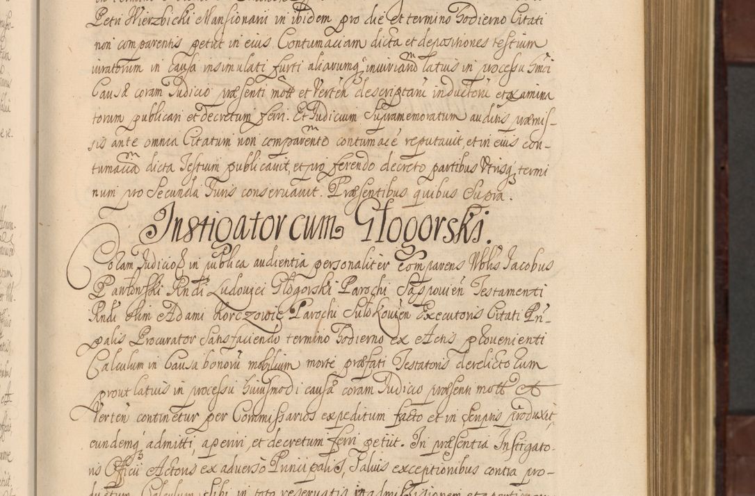 Zdjęcie nr 42 dla obiektu archiwalnego: Acta actorum episcopalium R. D. Andreae Trzebicki ab anno 1670 ad annum 1675 mensem Martinum acticatorum Volumen V