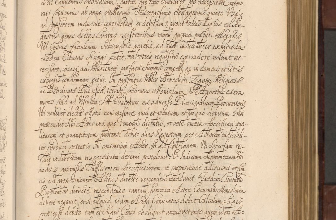 Zdjęcie nr 38 dla obiektu archiwalnego: Acta actorum episcopalium R. D. Andreae Trzebicki ab anno 1670 ad annum 1675 mensem Martinum acticatorum Volumen V