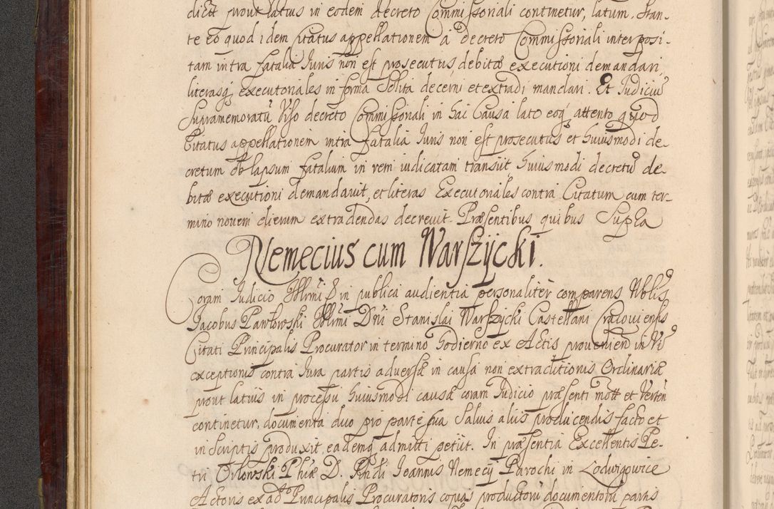 Zdjęcie nr 37 dla obiektu archiwalnego: Acta actorum episcopalium R. D. Andreae Trzebicki ab anno 1670 ad annum 1675 mensem Martinum acticatorum Volumen V