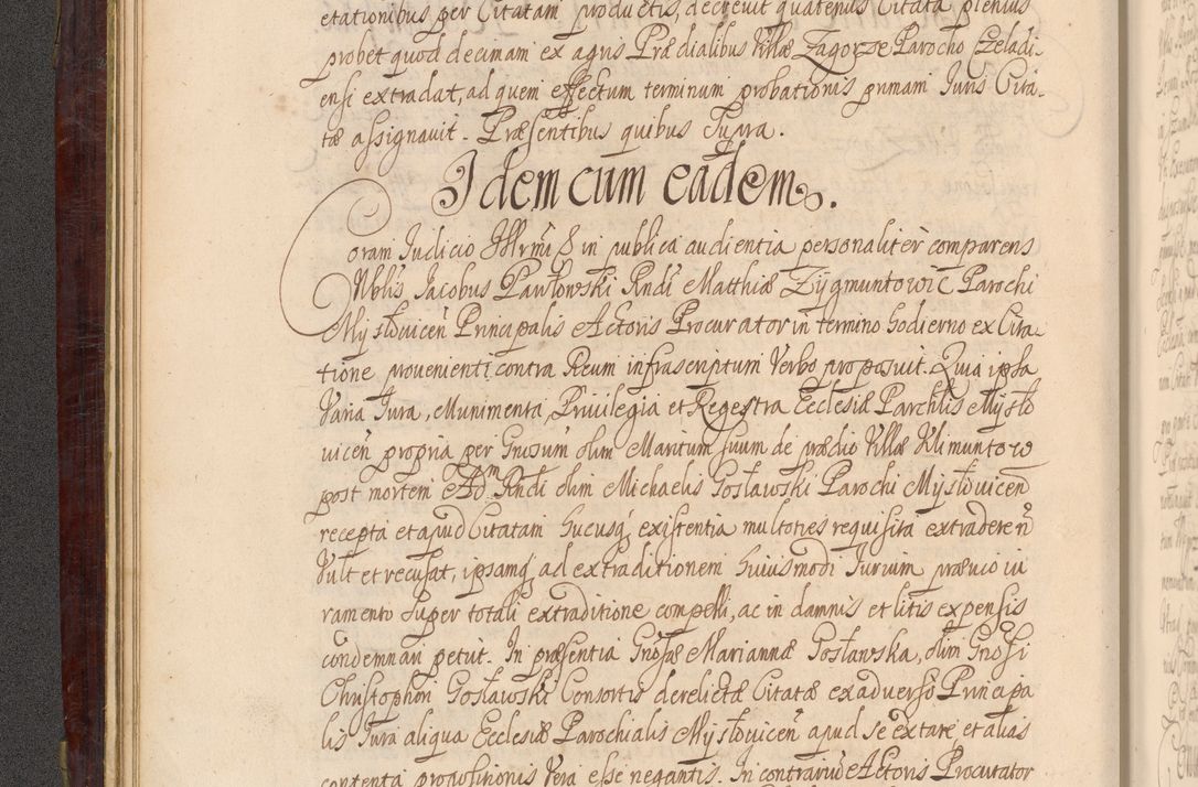 Zdjęcie nr 35 dla obiektu archiwalnego: Acta actorum episcopalium R. D. Andreae Trzebicki ab anno 1670 ad annum 1675 mensem Martinum acticatorum Volumen V