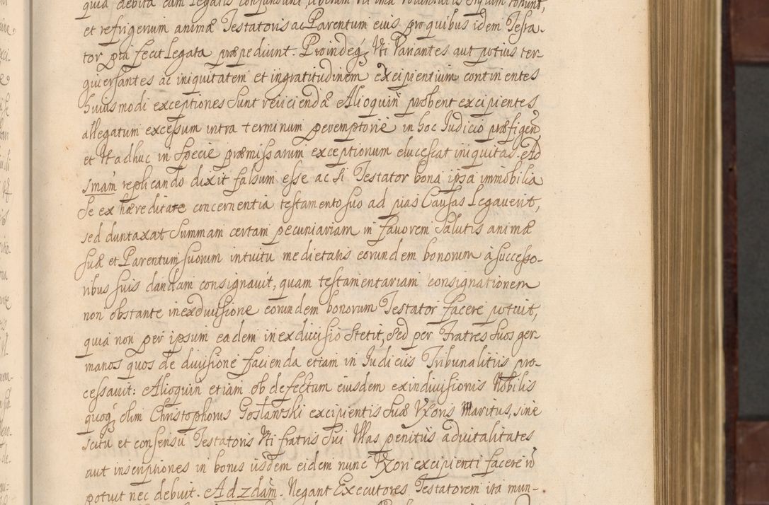 Zdjęcie nr 32 dla obiektu archiwalnego: Acta actorum episcopalium R. D. Andreae Trzebicki ab anno 1670 ad annum 1675 mensem Martinum acticatorum Volumen V